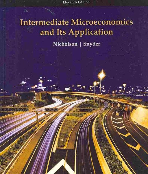Intermediate Microeconomics and Its Application cover