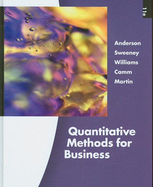 Quantitative Methods for Business (with Printed Access Card) cover