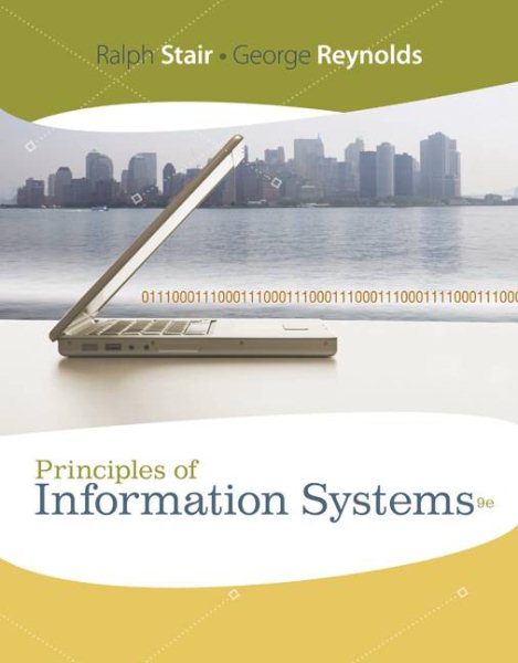 Principles of Information Systems (Available Titles Skills Assessment Manager (SAM) - Office 2010) cover