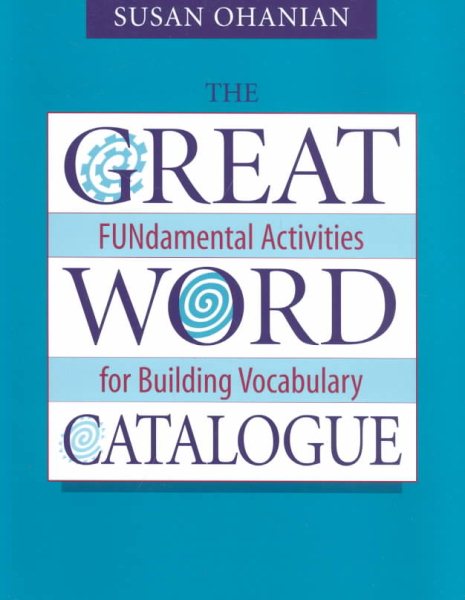 The Great Word Catalogue: FUNdamental Activities for Building Vocabulary cover
