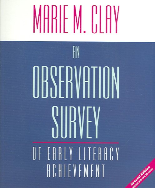 An Observation Survey of Early Literacy Achievement cover