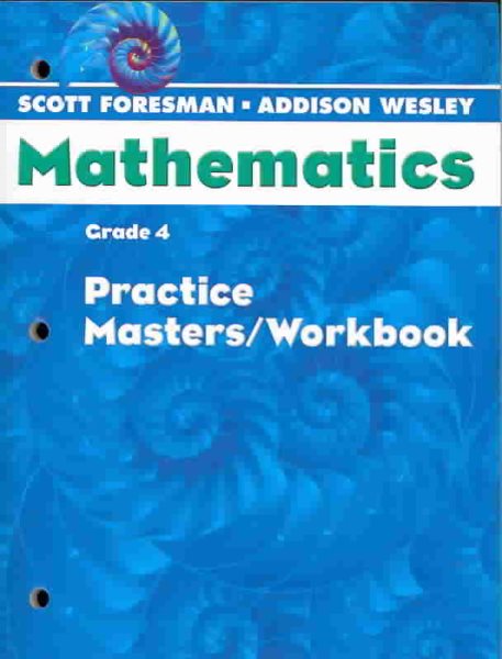 Mathematics Practice Masters, Workbook Grade 4 cover