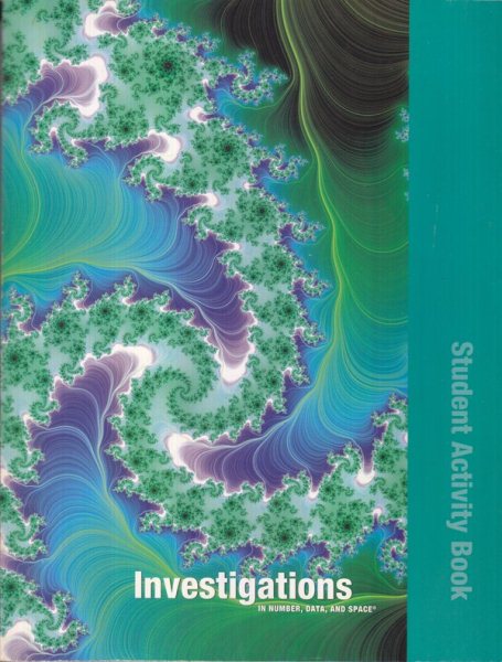 INVESTIGATIONS 2008 STUDENT ACTIVITY BOOK SINGLE VOLUME EDITION GRADE 1 cover