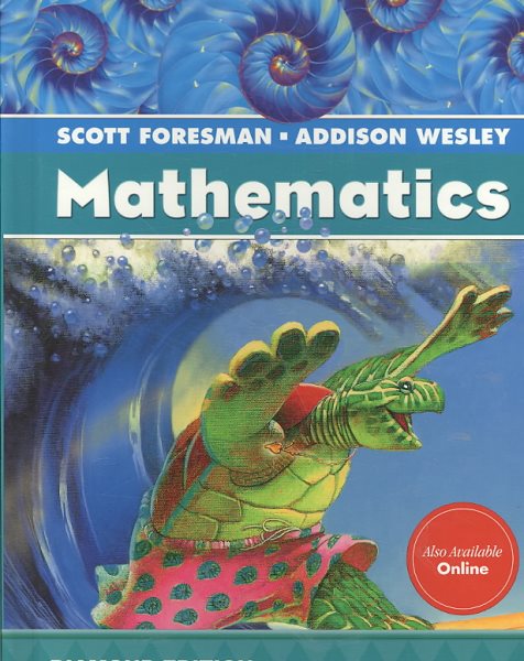 SCOTT FORESMAN ADDISON WESLEY MATH 2008 STUDENT EDITION (HARDCOVER) GRADE 4 cover