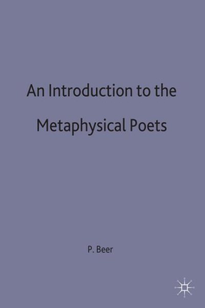 An Introduction to the Metaphysical Poets cover
