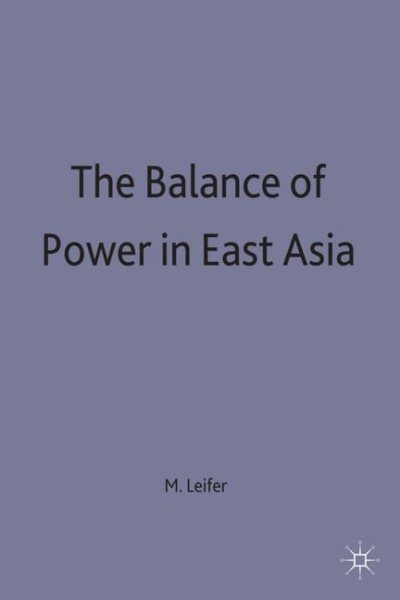 The Balance of Power in East Asia (RUSI Defence Studies) cover