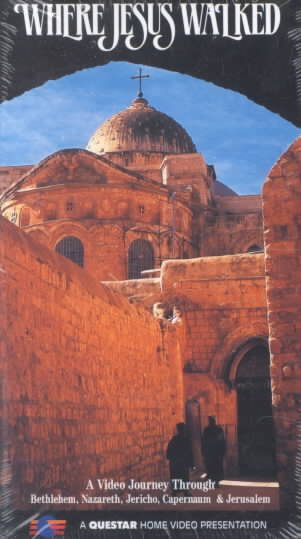 Where Jesus Walked [VHS] cover