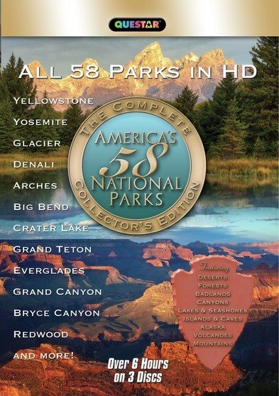 America's 58 National Parks 3 pk. cover