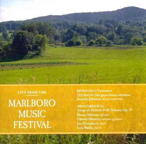 Respighi; Cukson; Shostakovich: Marlboro Music Festival Live, Vol. 2 cover