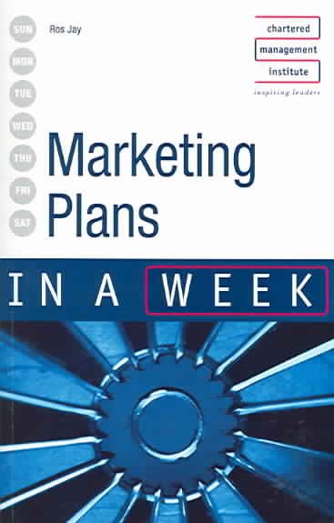 Marketing Plans in a Week cover