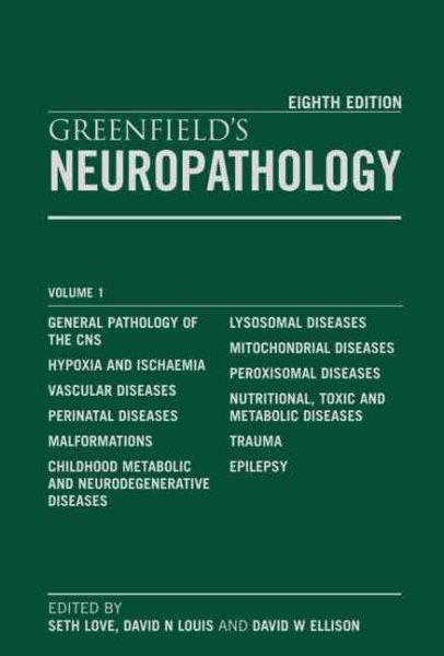 Greenfield's Neuropathology, 8th Edition (2 Volume Set) cover