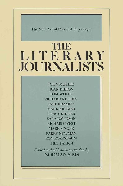 Literary Journalists cover