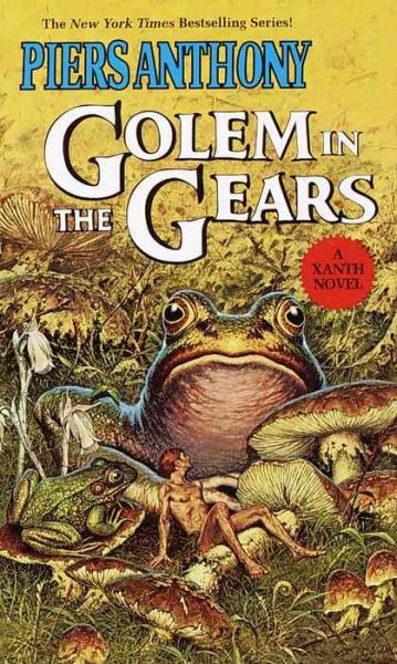 Golem in the Gears (The Magic of Xanth, Book 9) cover