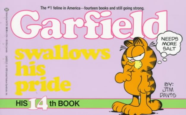 Garfield Swallows His Pride (His 14th Book) cover