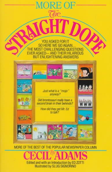 More of the Straight Dope cover