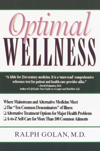 Optimal Wellness: Where Mainstream and Alternative Medicine Meet cover