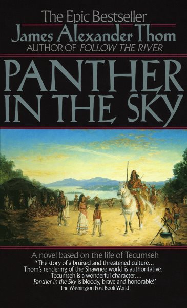 Panther in the Sky: A Novel based on the life of Tecumseh cover