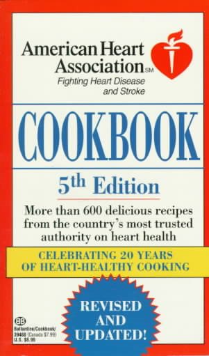American Heart Association Cookbook: 5th Edition cover