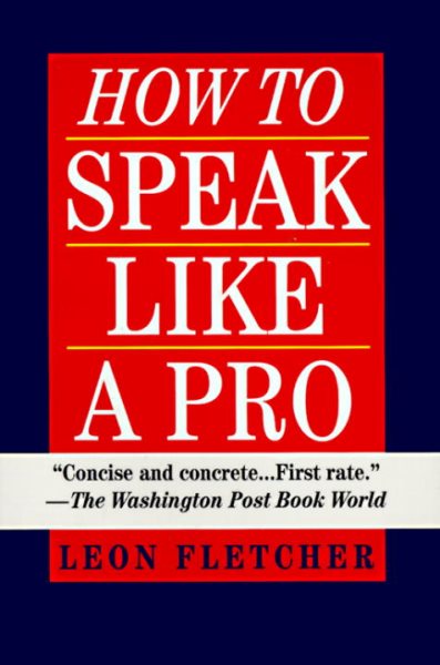 How to Speak Like a Pro cover