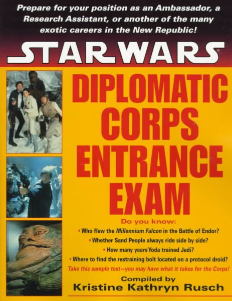 Diplomatic Corps Entrance Exam (Star Wars) cover