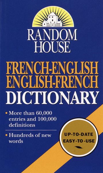Random House French-English English-French Dictionary cover