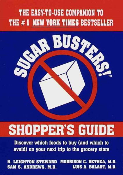 Sugar Busters! Shopper's Guide cover