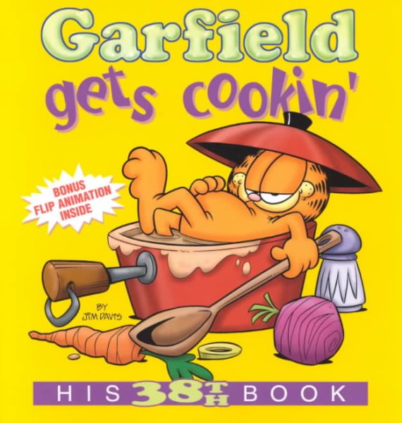 Garfield Gets Cookin': His 38th Book cover