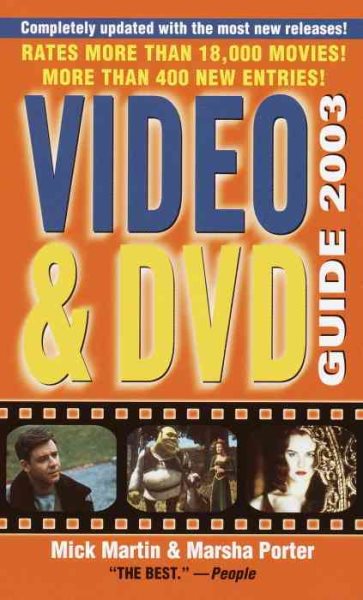 Video & DVD Guide 2003 (VIDEO AND DVD GUIDE) cover