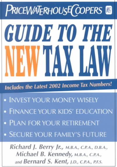 PricewaterhouseCoopers Guide to the New Tax Law cover