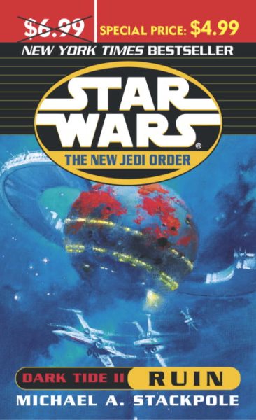 Star Wars: The New Jedi Order: Dark Tide II: Ruin cover