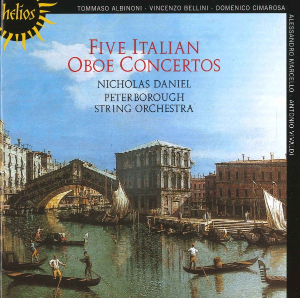 Five Italian Oboe Concertos cover