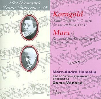 The Romantic Piano Concerto Vol.18 cover