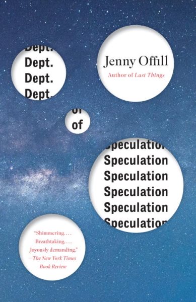 Dept. of Speculation (Vintage Contemporaries) cover