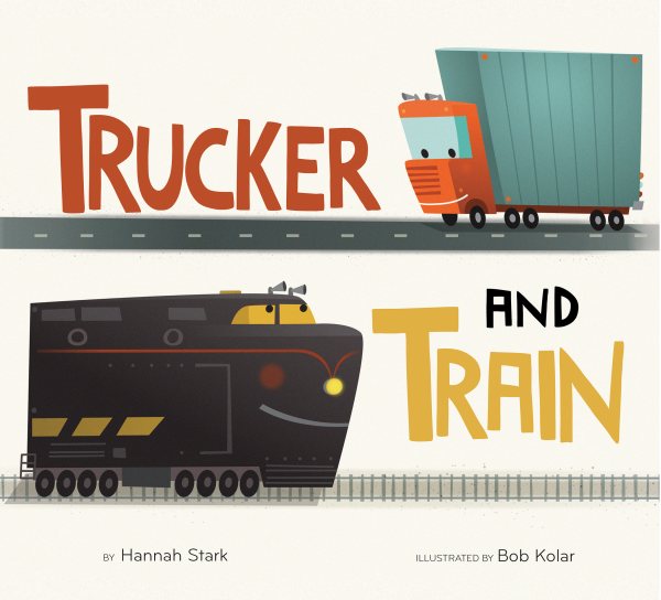 Trucker and Train Board Book cover