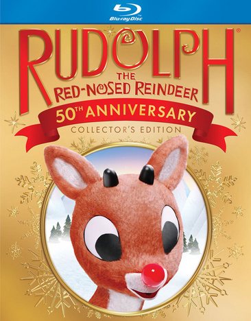 Rudolph the Red Nosed Reindeer (50th Anniversary) [Blu-ray] cover