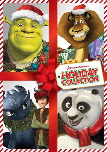 DreamWorks Holiday Collection (Shrek the Halls / Merry Madagascar / Dragons Holiday: Gift of the Night Fury / Kung Fu Panda Holiday) [DVD] cover
