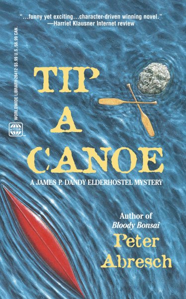 Tip A Canoe (Worldwide Library Mysteries) cover