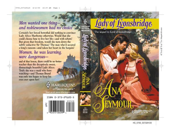 Lady Of Lyonsbridge (Historical, 529) cover