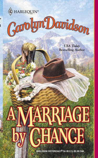 A MARRIAGE BY CHANCE cover