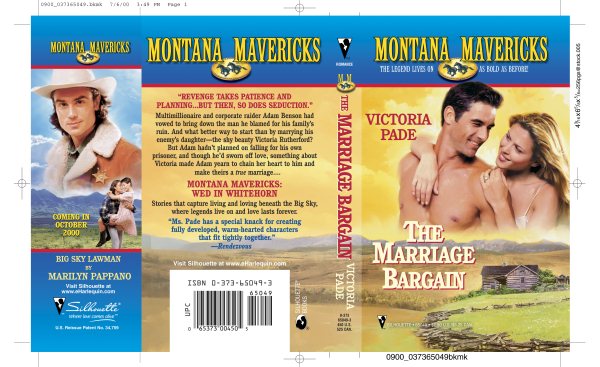 Marriage Bargain (Montana Mavericks) cover