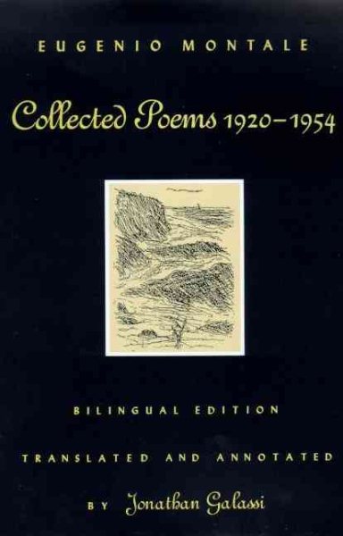 Collected Poems, 1920-1954: Bilingual Edition (English, Italian and Italian Edition) cover