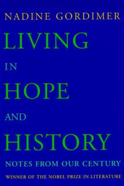 Living in Hope and History: Notes from Our Century cover
