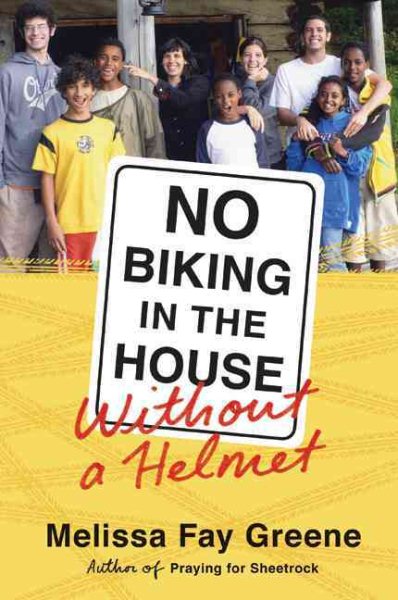 No Biking in the House Without a Helmet cover