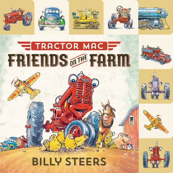 Lift-the-Flap Tab: Tractor Mac: Friends on the Farm (Lift-the-Flap Tab Books) cover