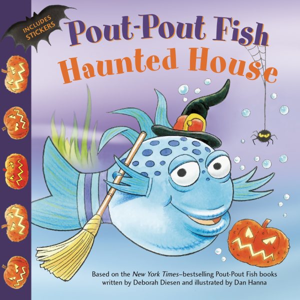 Pout-Pout Fish: Haunted House (A Pout-Pout Fish Paperback Adventure) cover