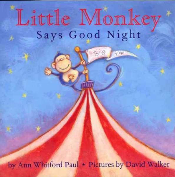 Little Monkey Says Good Night cover