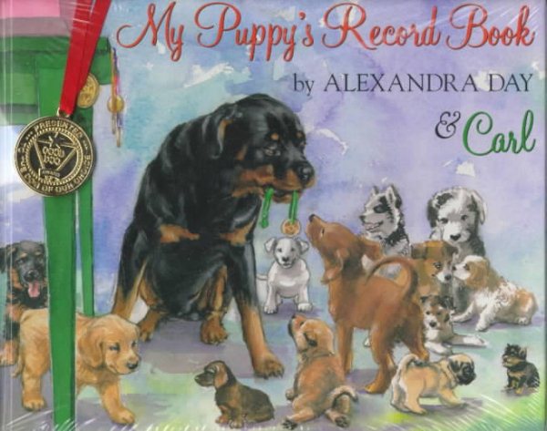 My Puppy's Record Book (Carl) cover