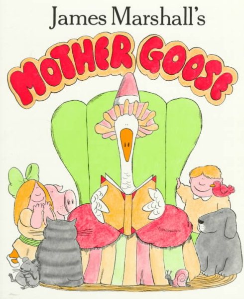 James Marshall's Mother Goose (Sunburst Book) cover