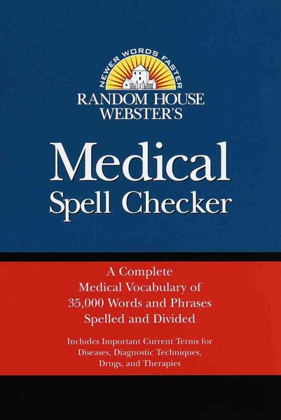 Random House Webster's Medical Spell Checker cover