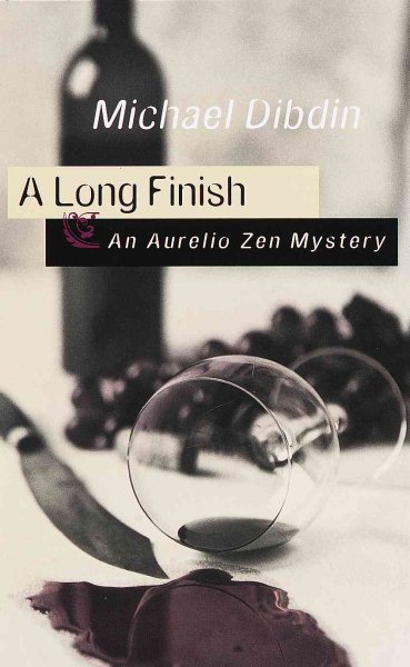 A Long Finish: An Aurelio Zen Mystery cover